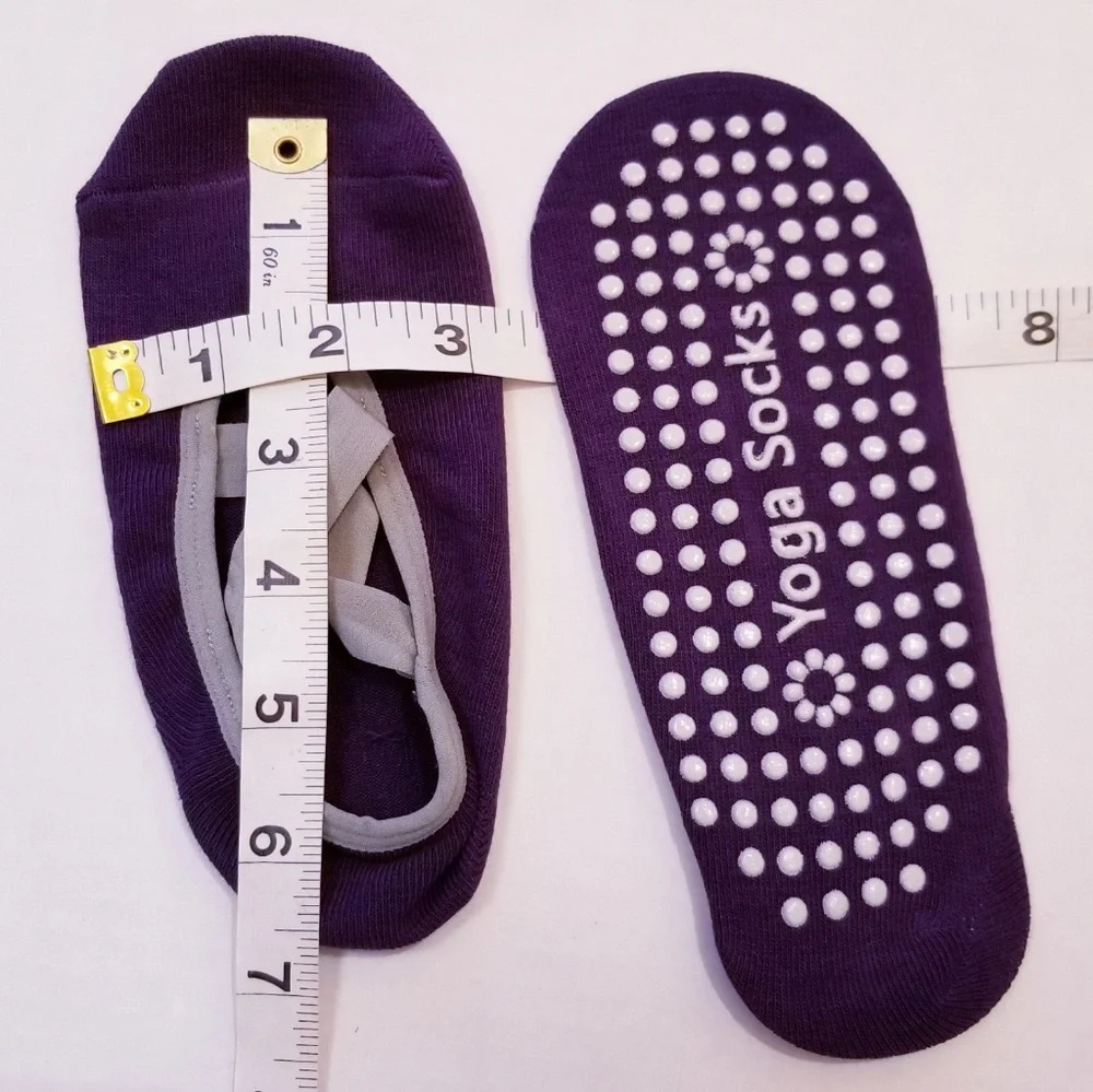 Cotton Skid Free Yoga Socks Breathable